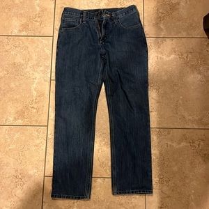 Carhartt 32 x 30 Straight Traditional Fit Blue jeans.